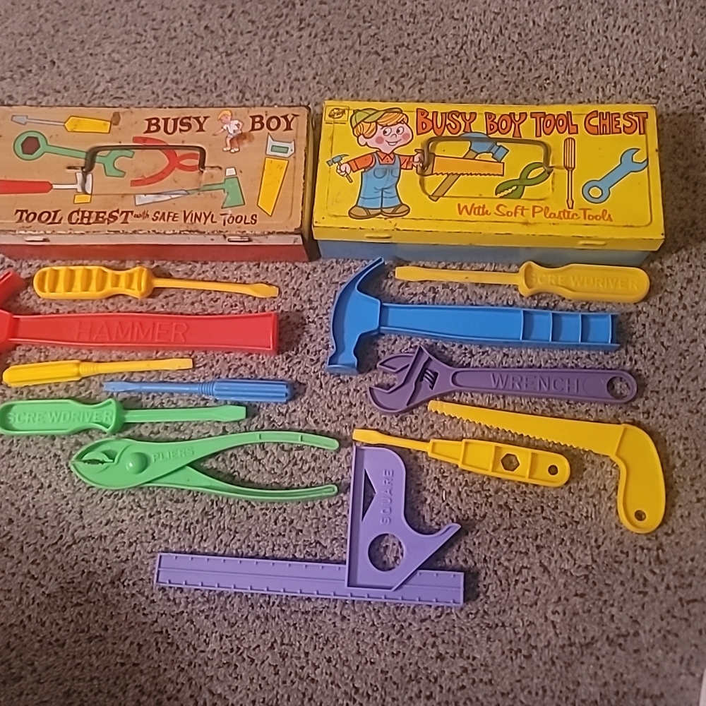 Adidas Red and Blue Learning Toy Set